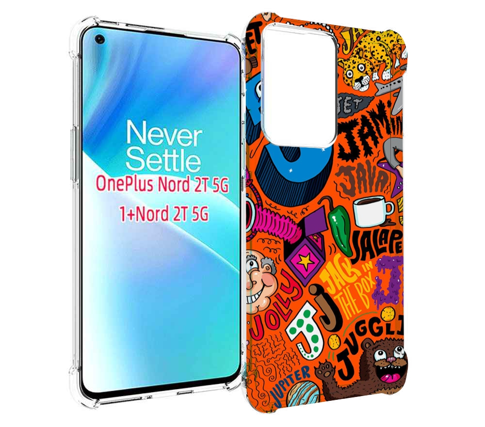 

Чехол MyPads funky-decor для OnePlus Nord 2T, Прозрачный, Tocco
