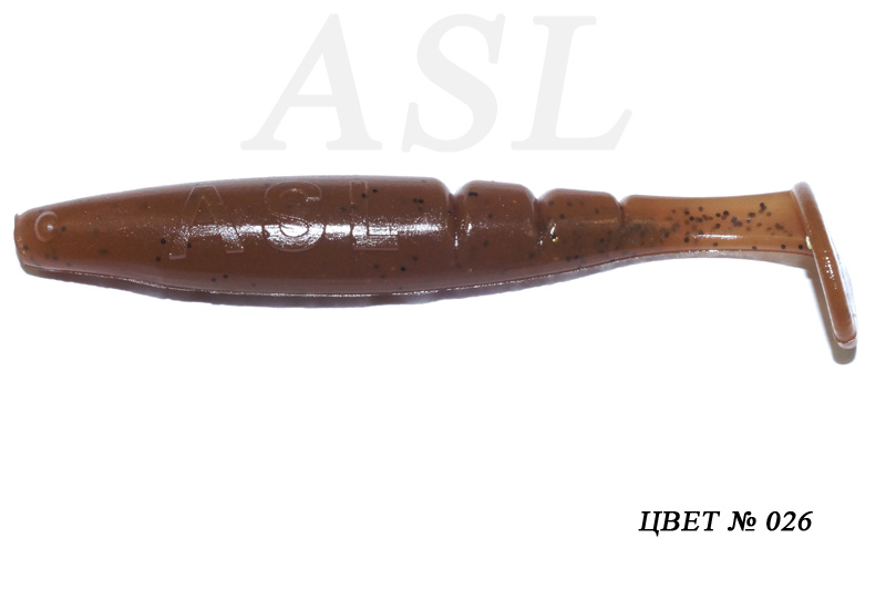 

Силиконовая приманка ASL Самурай цв. 026 L-7,5см 6шт/уп, Самурай