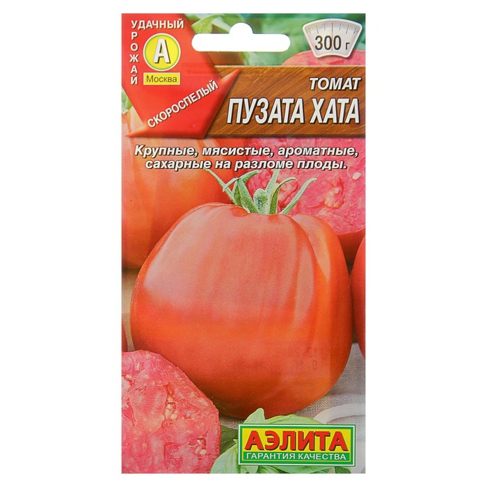 

Семена томат Пузата хата Аэлита Р00007475 40 уп.