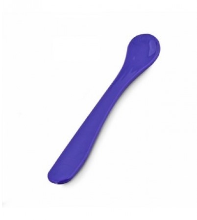 Шпатель пластиковый для нанесения косметических средств, голубой, длина 15 см чистовье шпатель пластиковый ной l 18 см