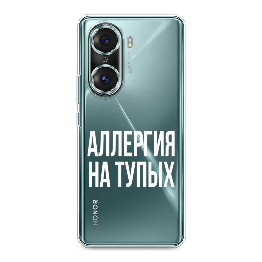 

Чехол Awog на Honor 60 Pro "Аллергия на тупых", Разноцветный, 6106750-6