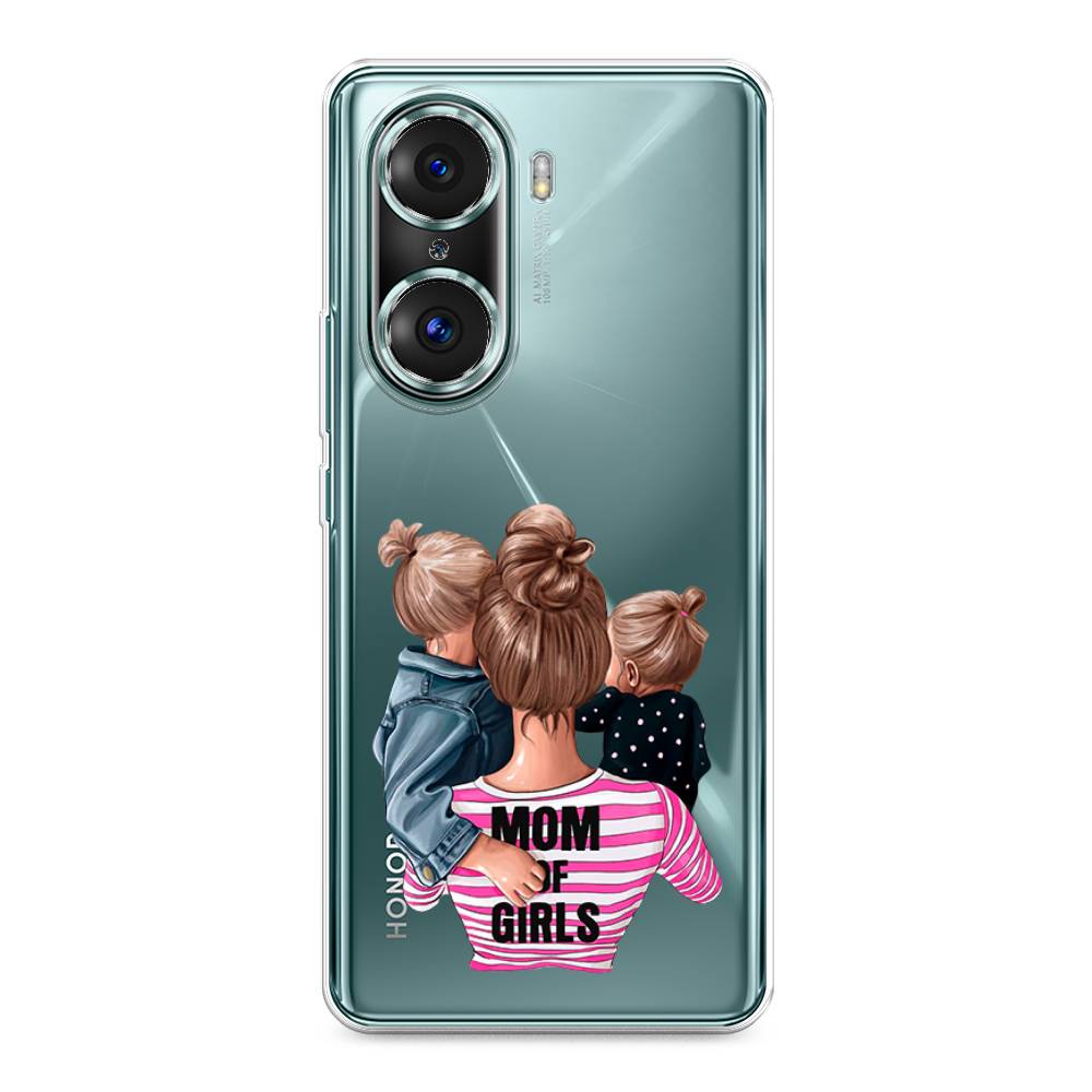

Чехол Awog на Honor 60 Pro "Mom of Girls", Разноцветный, 6106750-6