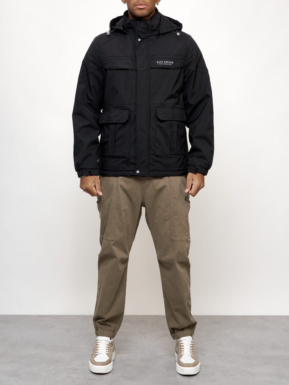 Куртка мужская MG AD88031 черная XXL
