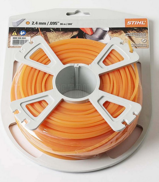 Струна квадрат 2,4мм STIHL 0000-930-2640 41 м