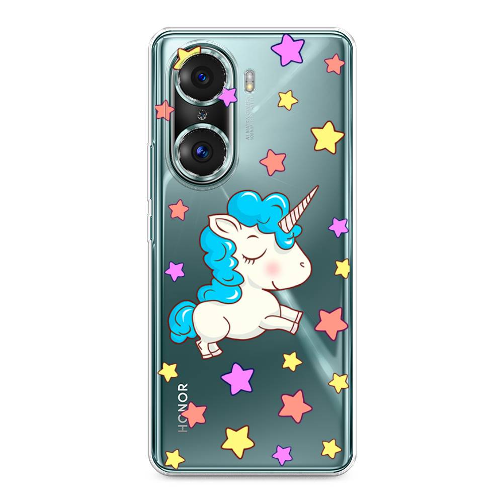 

Чехол Awog на Honor 60 Pro "Звездный единорог", Разноцветный, 6106750-2