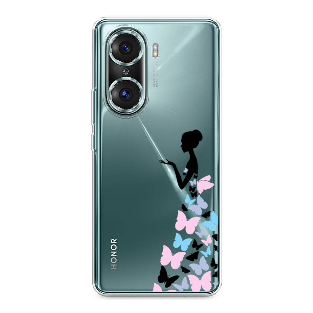 

Чехол Awog на Honor 60 Pro "Платье из бабочек", Разноцветный, 6106750-1