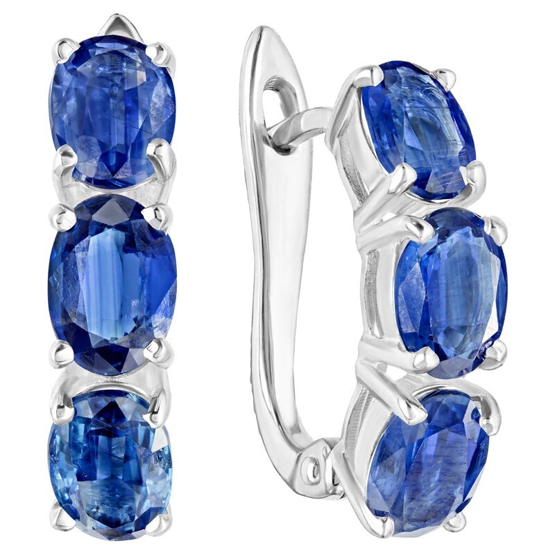 

Серьги из серебра с кианитом LAZURIT-ONLINE 8517WR, 8517WR