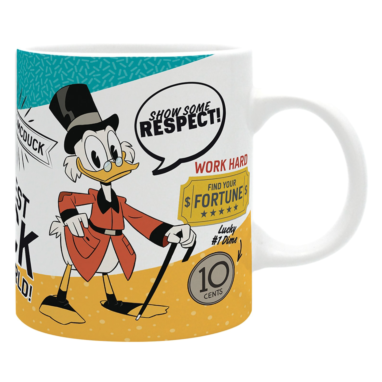 фото Кружка ducktales mug 320 ml "duck tales scrooge" subli matte x2 abymug546 abystyle