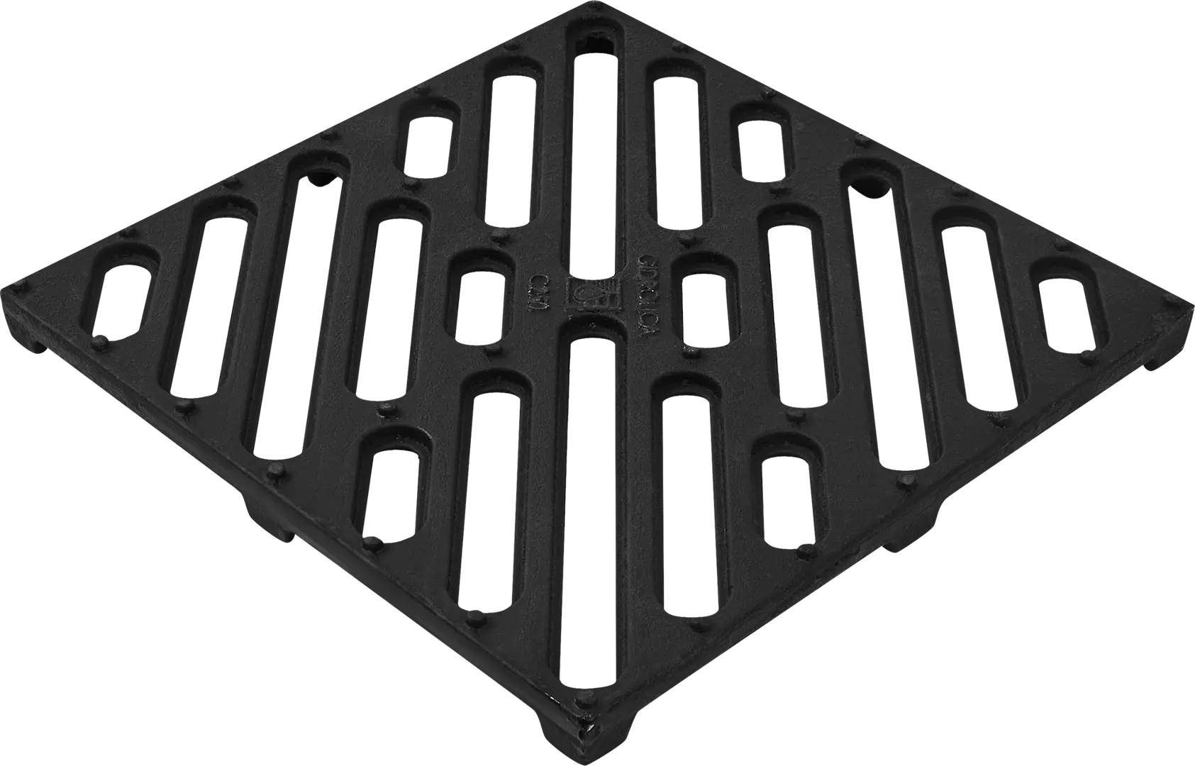 Решетка к дождеприемнику Gidrolica Point 28.5x28.5x2.1 см цвет черный решетка к дождеприемнику gidrolica point 28 5x28 5x2 1 см серый