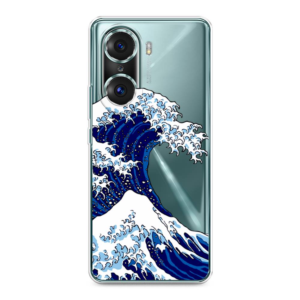 

Чехол Awog на Honor 60 Pro "Волна в Канагаве", Разноцветный, 6106750-4