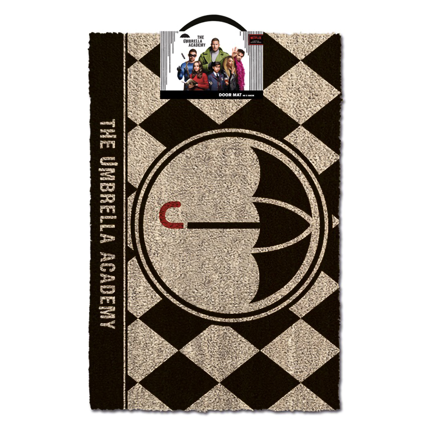 фото Коврик the umbrella academy (icon) doormat gp85375 pyramid