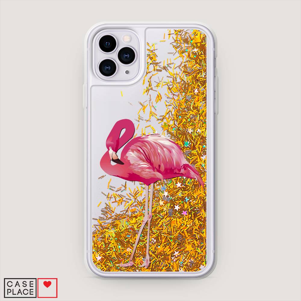 

Чехол Awog на Apple iPhone 11 Pro / Айфон 11 Pro "Застенчивый фламинго", 12390-1