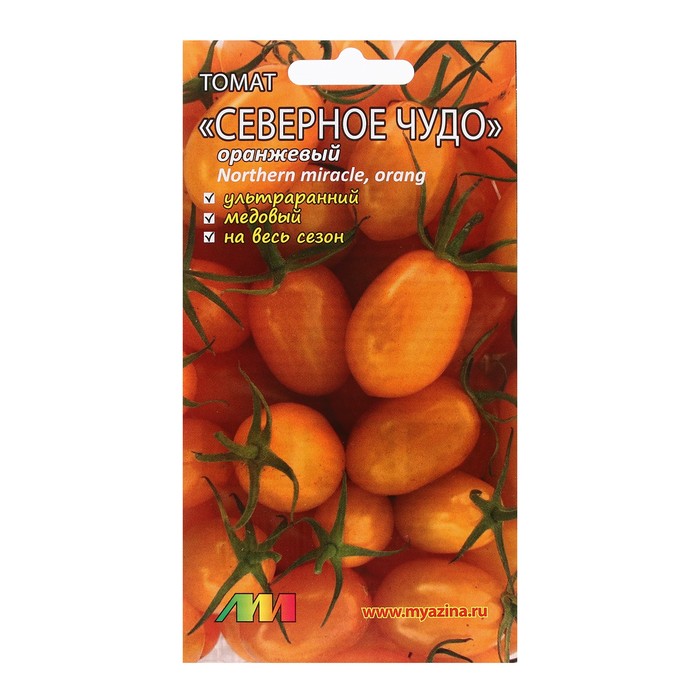 

Семена томат Северное чудо Селекционер Мязина Л.А. 7584903-2p 10 уп.