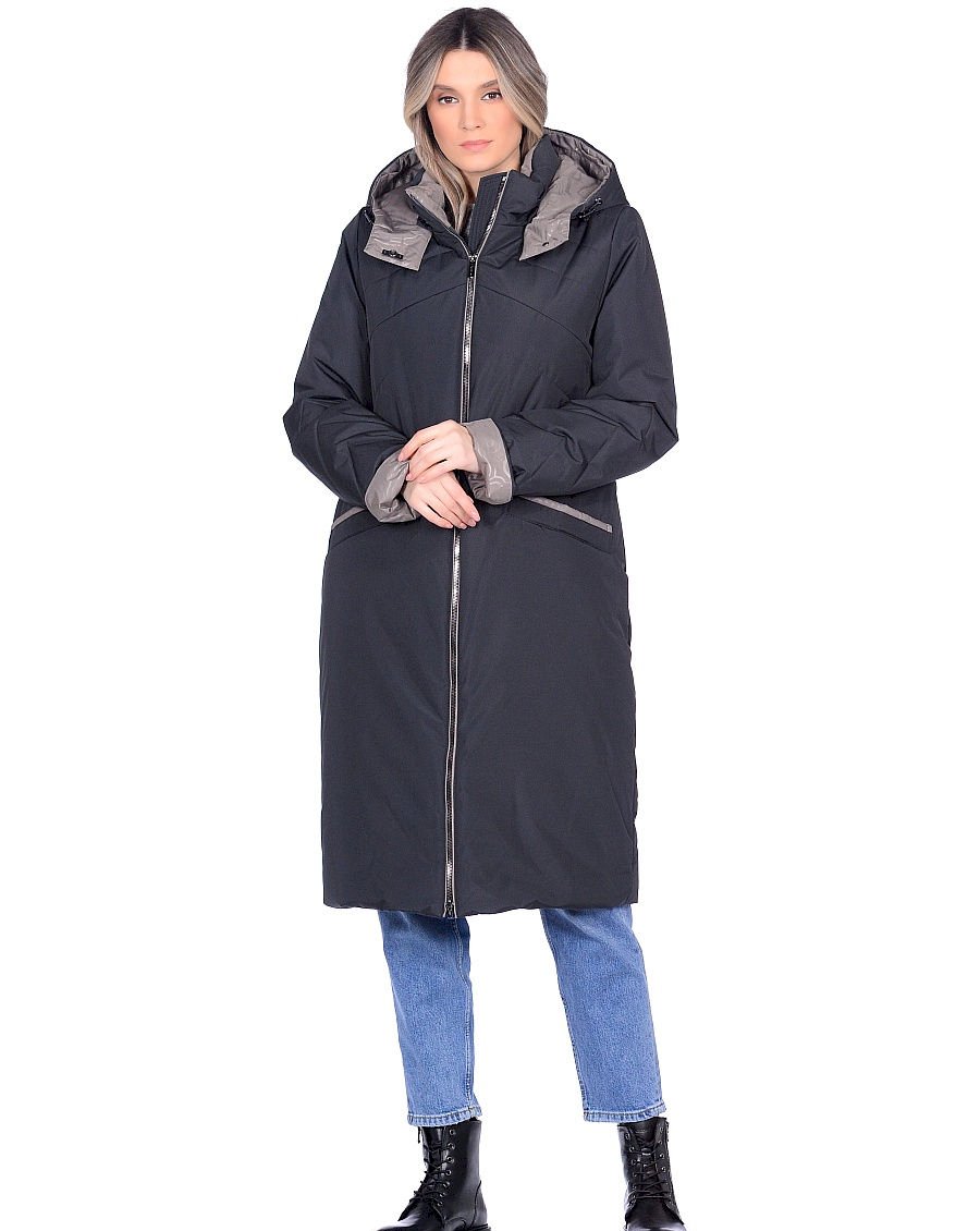 

Куртка женская Maritta 24-3009-10 черная 36 EU, 24-3009-10