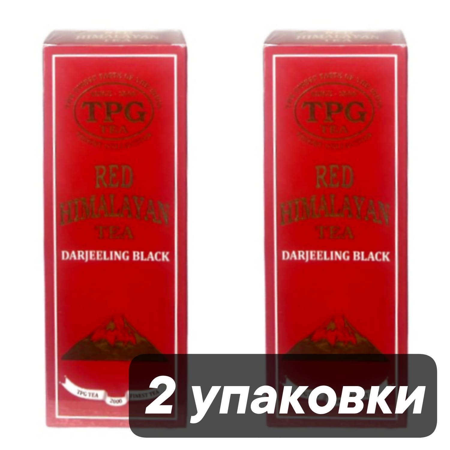 Чай черный Bharat Bazaar TPG Red Himalayan, 100 г х 2 шт