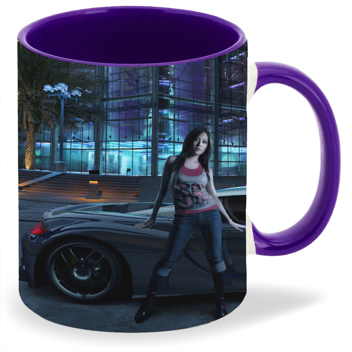 

Кружка CoolPodarok Need For Speed Carbon NFS Девушка на фоне машина, Need For Speed Carbon NFS Девушка на фоне машина