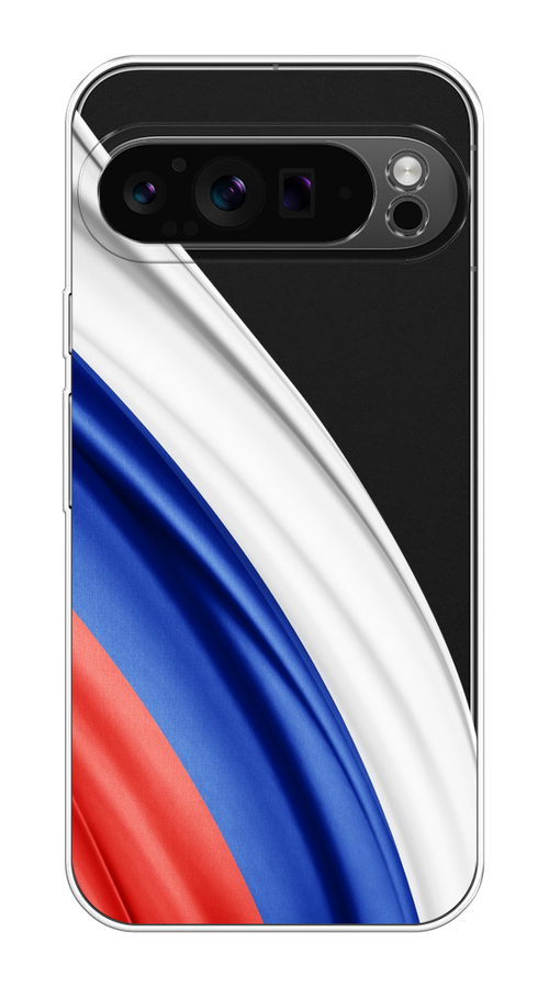 

Чехол на Google Pixel 9 Pro "Флаг России уголок", Белый;синий;красный;прозрачный, 272050-1