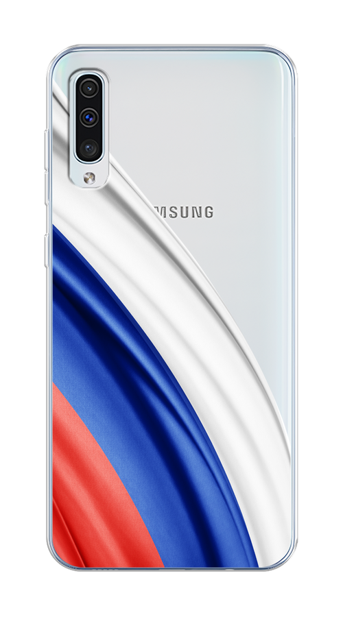 

Чехол на Samsung Galaxy A50/A30S "Флаг России уголок", Белый;синий;красный;прозрачный, 28850-1