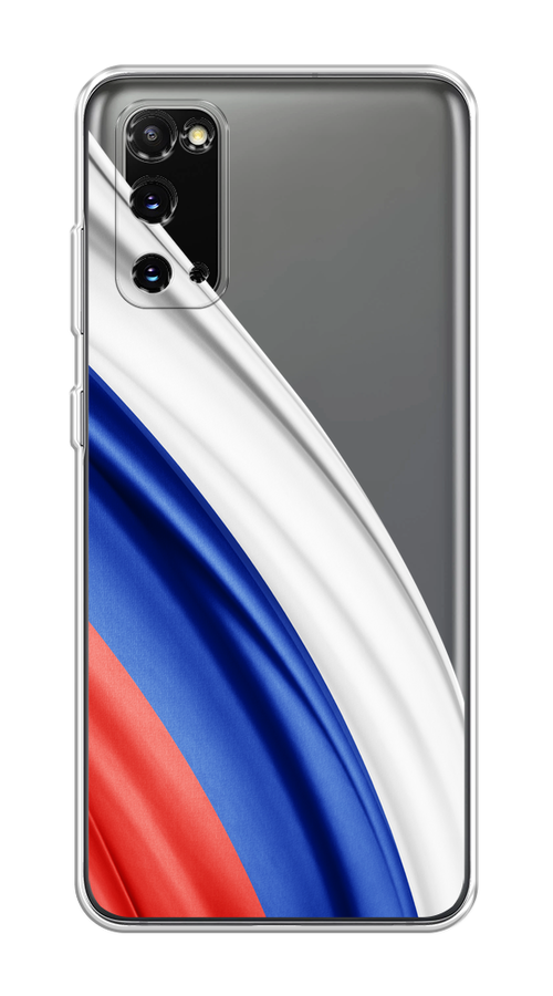 

Чехол на Samsung Galaxy S20 "Флаг России уголок", Белый;синий;красный;прозрачный, 29250-1