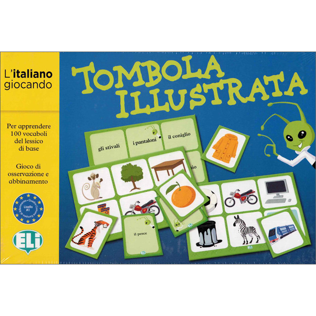 

ELI Language Games Tombola illustrata