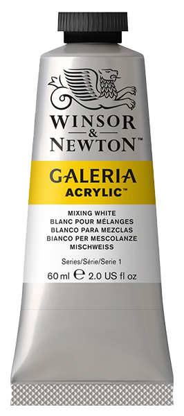 Краска акриловая Winsor&Newton Galeria 60 мл белый смешанный