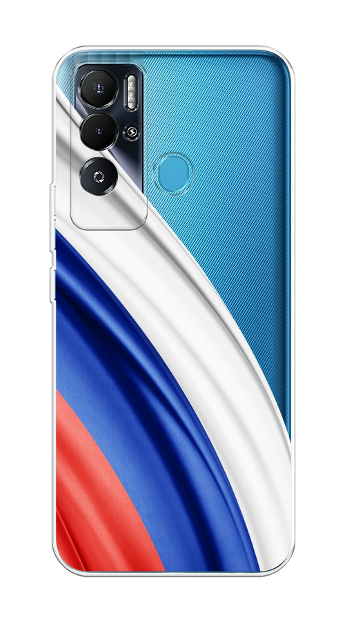 

Чехол на Tecno Pova Neo "Флаг России уголок", Белый;синий;красный;прозрачный, 302150-1