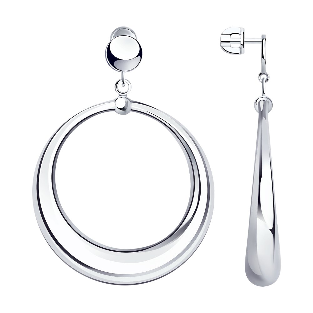 

Серьги подвески из серебра SOKOLOV 94025004, 94025004