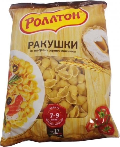 

Макаронные изделия Роллтон Ракушки 400 г