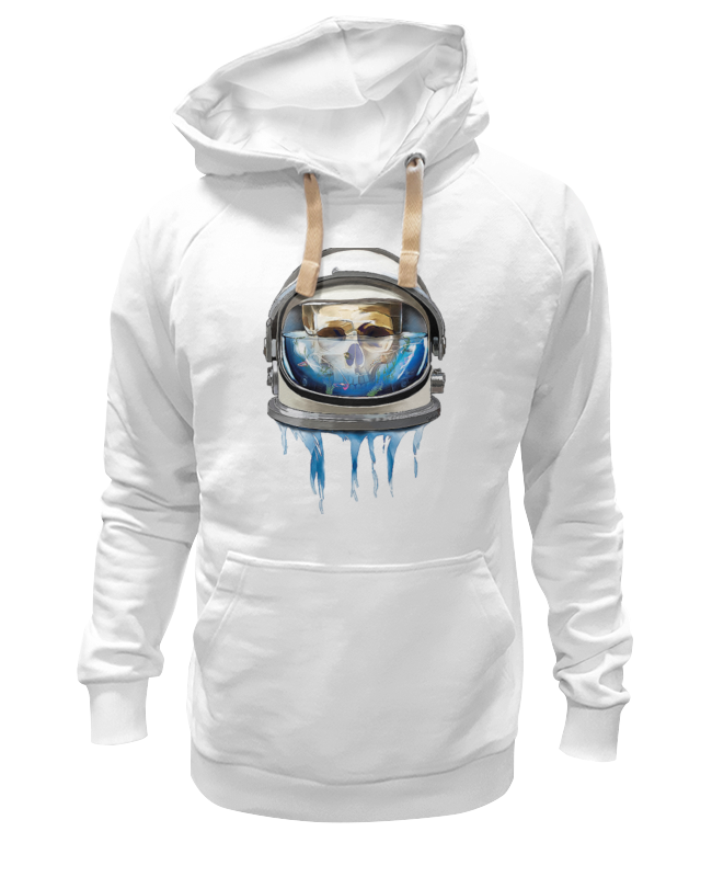 

Худи унисекс Printio Dead astronaut белое XL, Белый, Dead astronaut