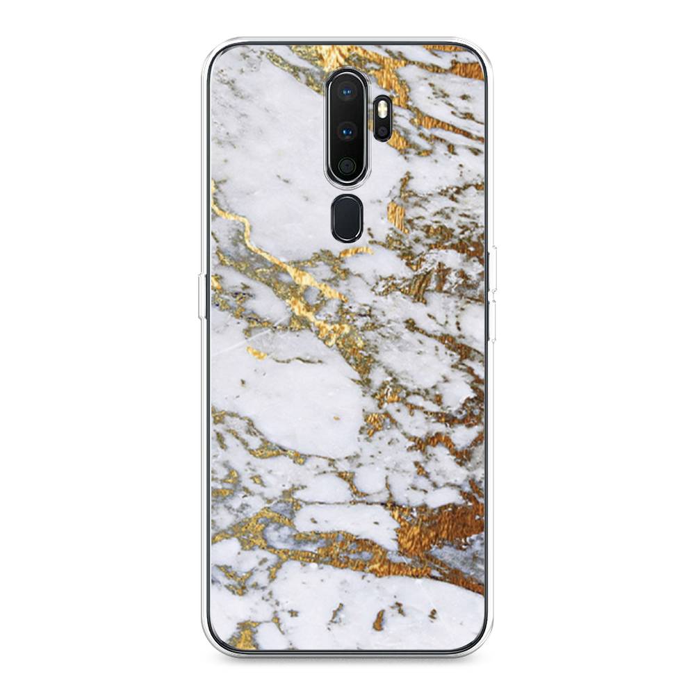 

Чехол Awog на Oppo A5/A9 2020 "Белый мрамор", 251950-3