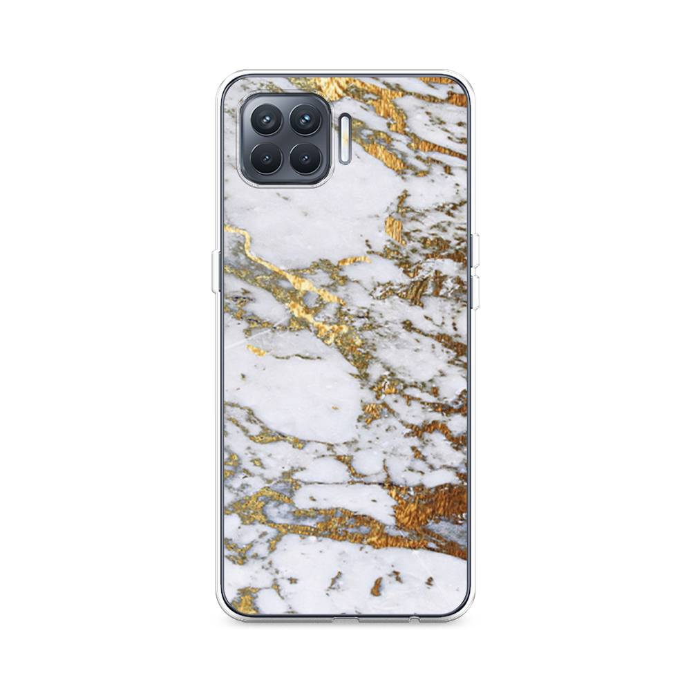 

Чехол Awog на Oppo Reno 4 Lite/A93 "Белый мрамор", 255350-3