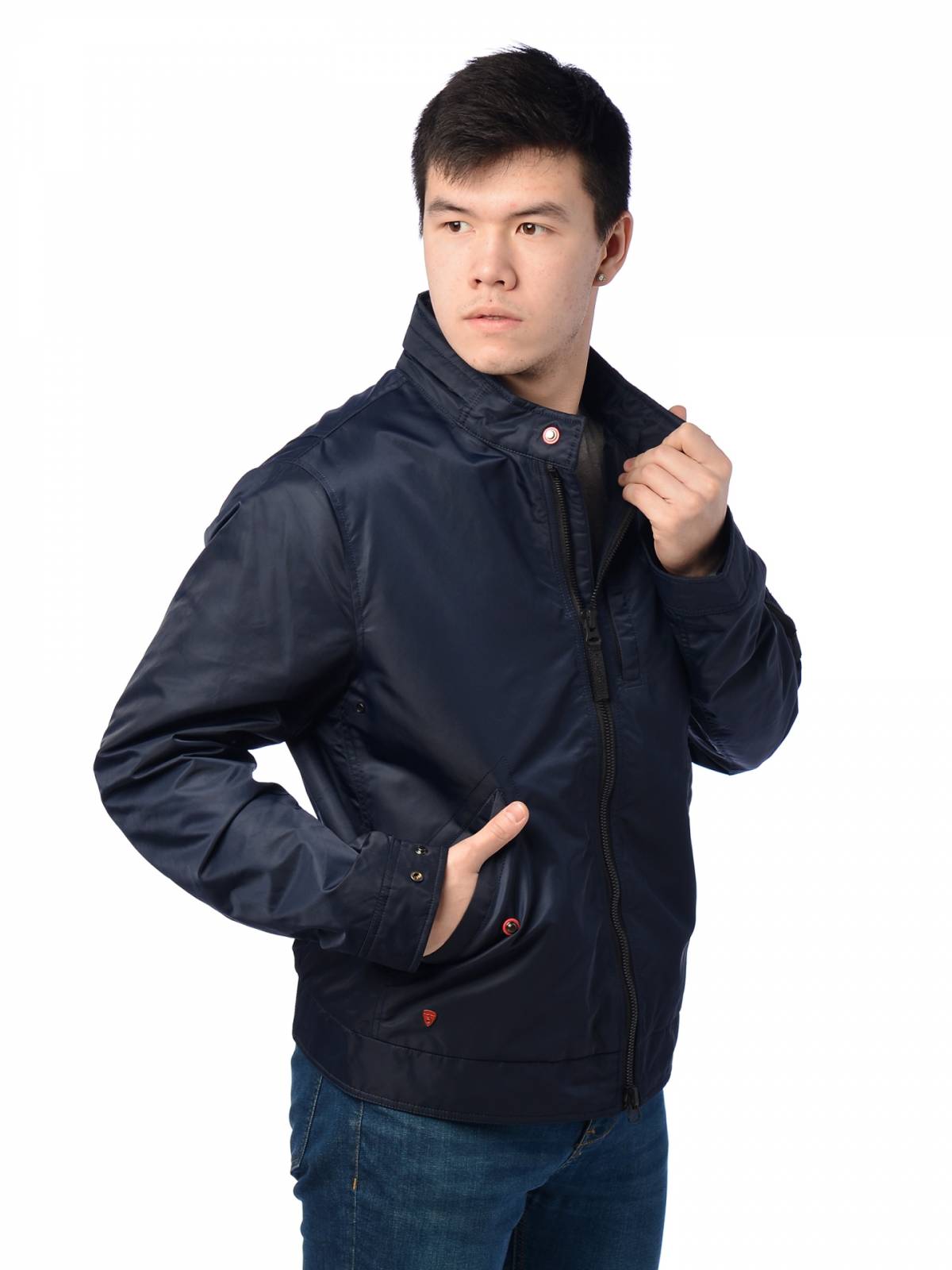Куртка мужская Clasna 3689 синяя 46 RU