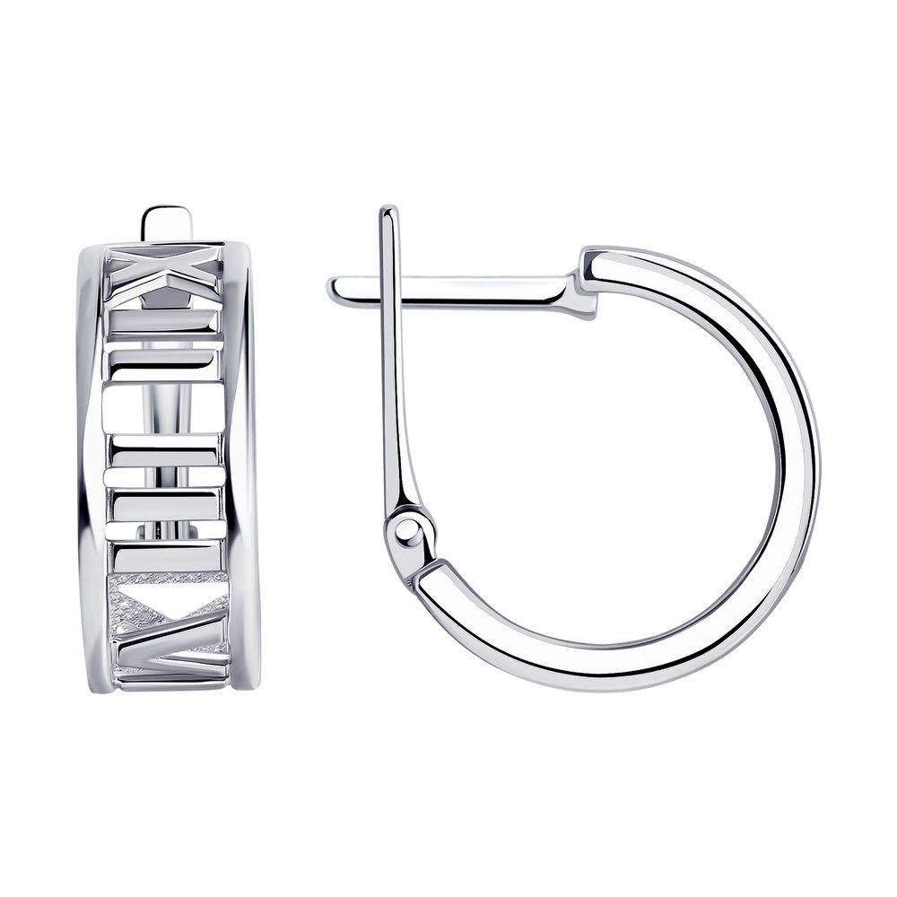 

Серьги из серебра SOKOLOV 94024396, 94024396