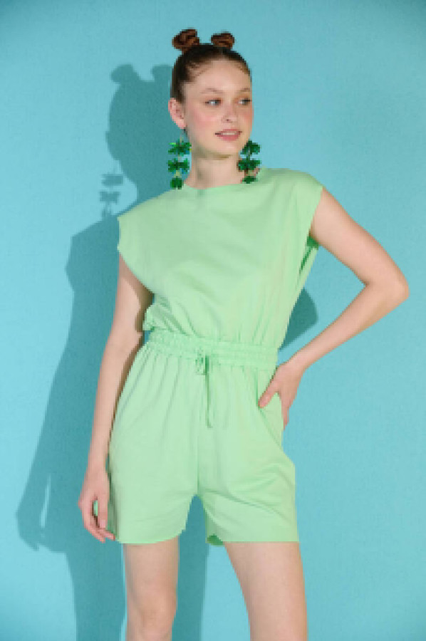 

Комбинезон женский Zechka zck0308 зеленый S (доставка из-за рубежа), zck0308