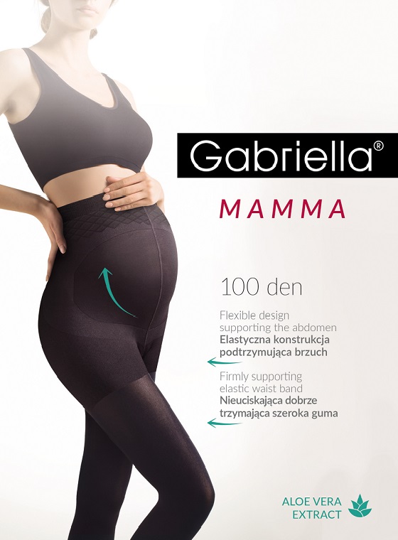 

Колготки женские Gabriella GAB Mamma 100 черные 4, GAB Mamma 100