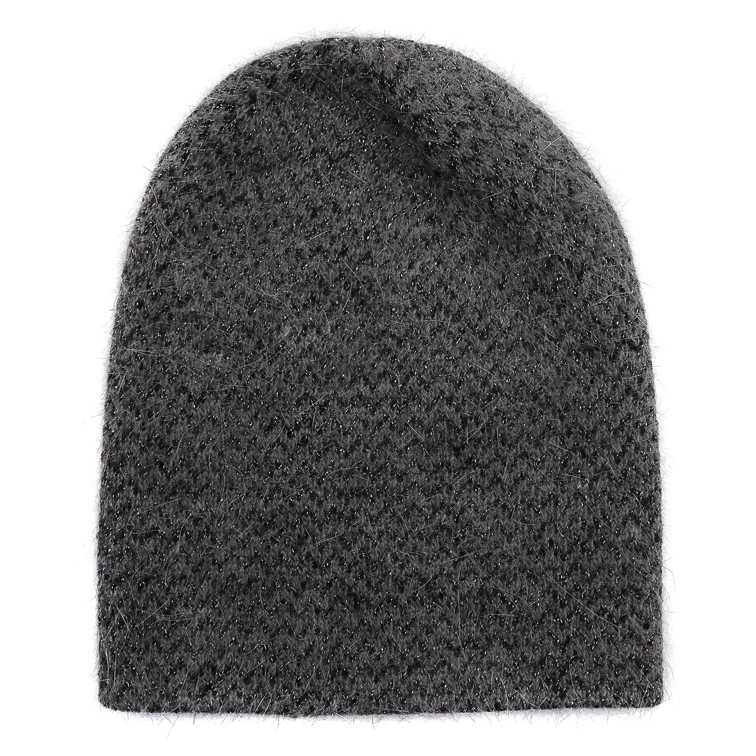 

Шапка бини женская FABRETTI WH0115-32, темно-серый, WH0115-32