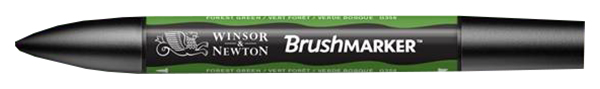 

Маркер спиртовой Winsor&Newton Brushmarker G356 зеленый лес
