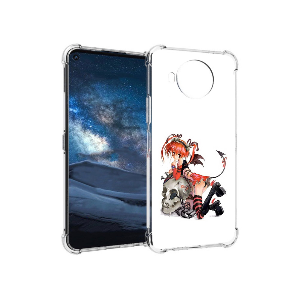 

Чехол MyPads Tocco для Nokia 8.3 аниме (PT227053.110.221), Прозрачный, Tocco