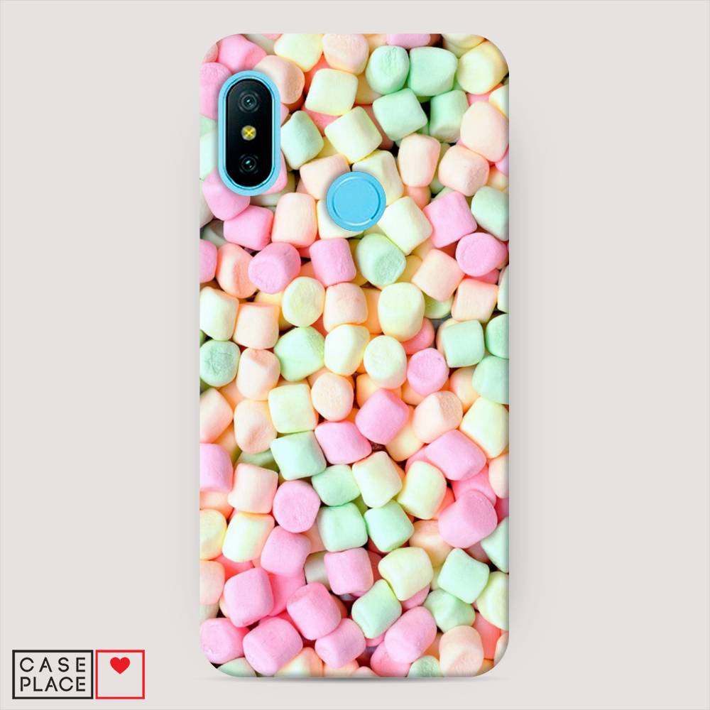 фото Пластиковый чехол "marshmallows" на xiaomi redmi 6 plus awog