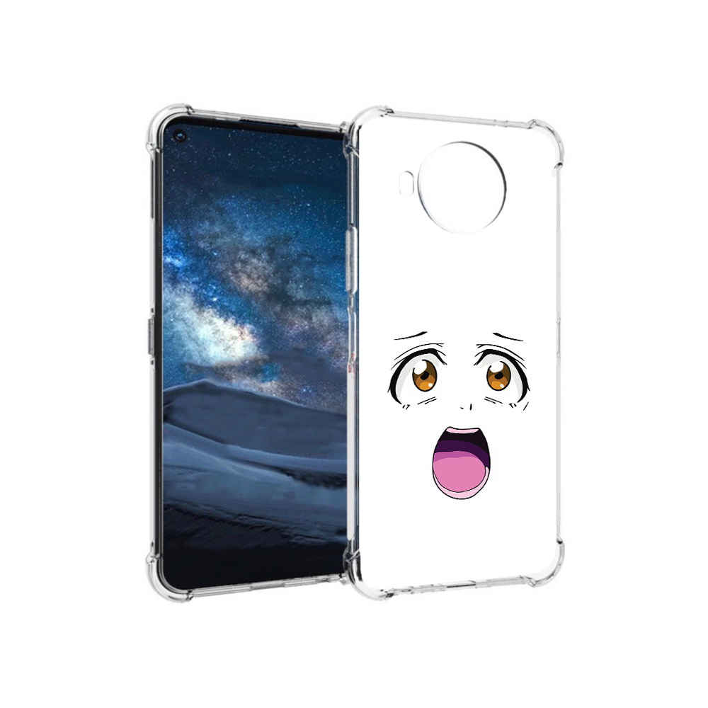 

Чехол MyPads Tocco для Nokia 8.3 аниме лицао (PT227053.110.223), Прозрачный, Tocco