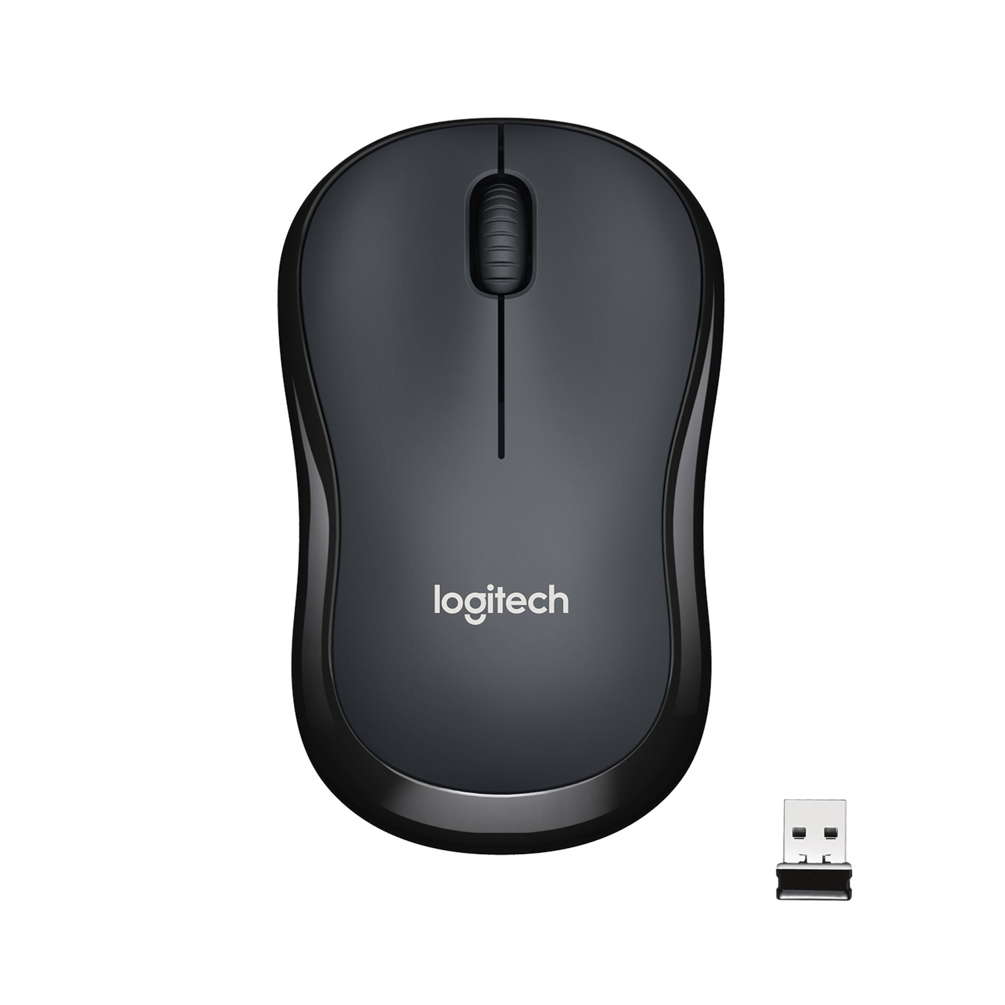 фото Беспроводная игровая мышь logitech m221 silent charcoal (910-006510)