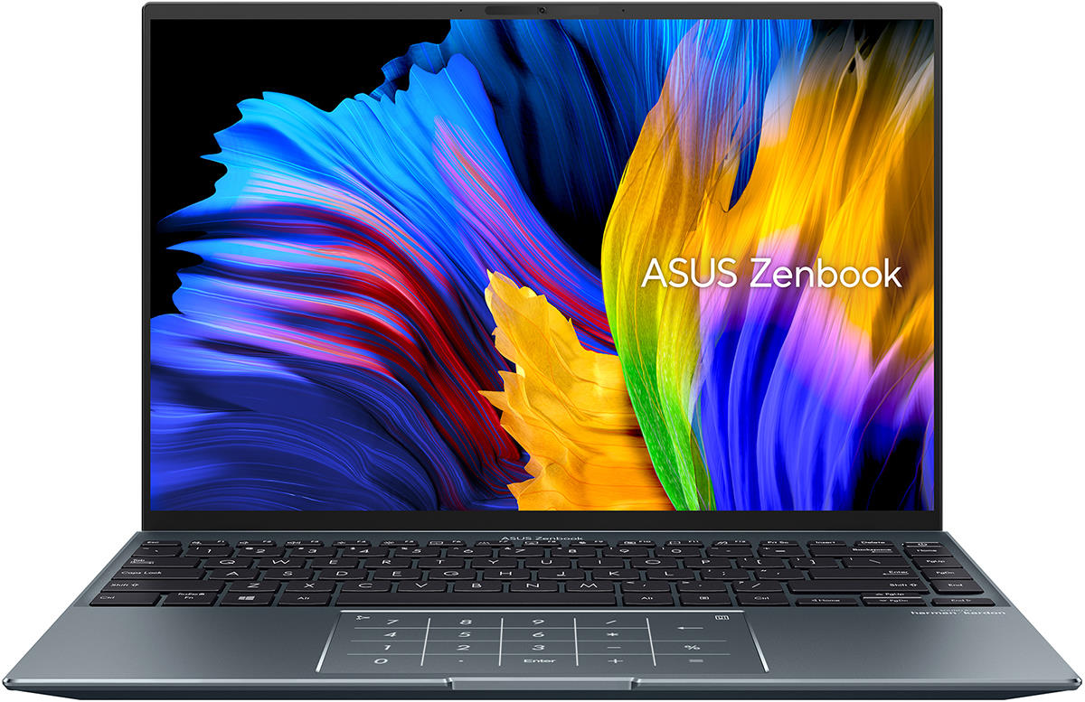 фото Ноутбук asus zenbook 14x oled ux5401ea-l7106t (90nb0uq5-m05300), silver