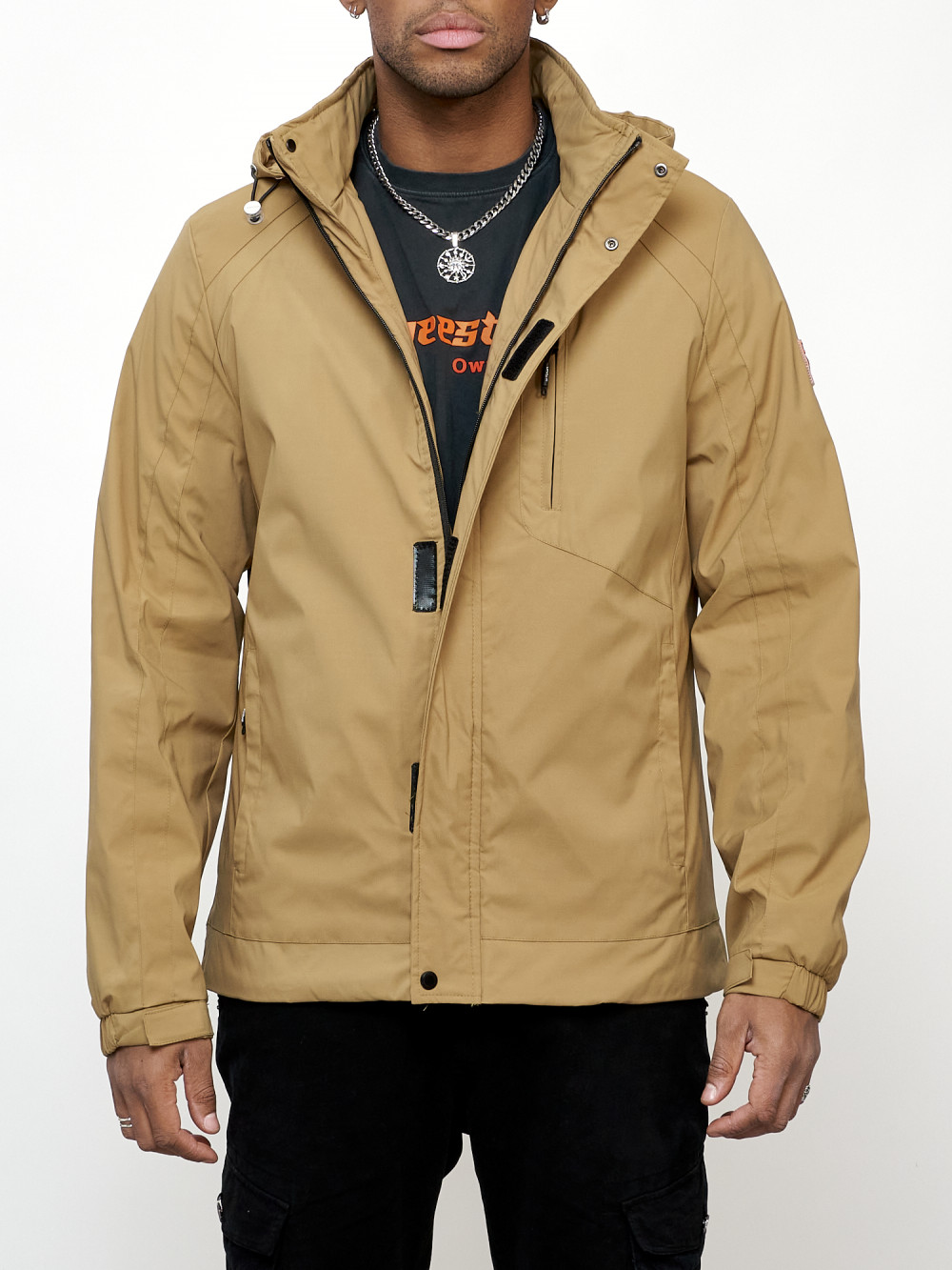 Куртка мужская MG AD88022 бежевая 3XL