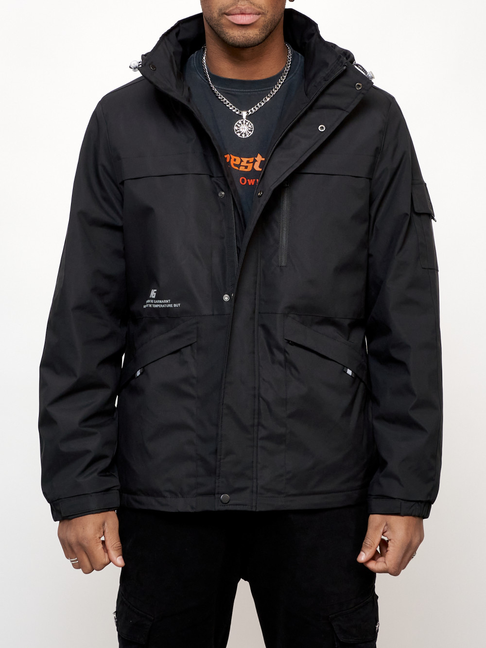 Куртка мужская MG AD88030 черная 3XL