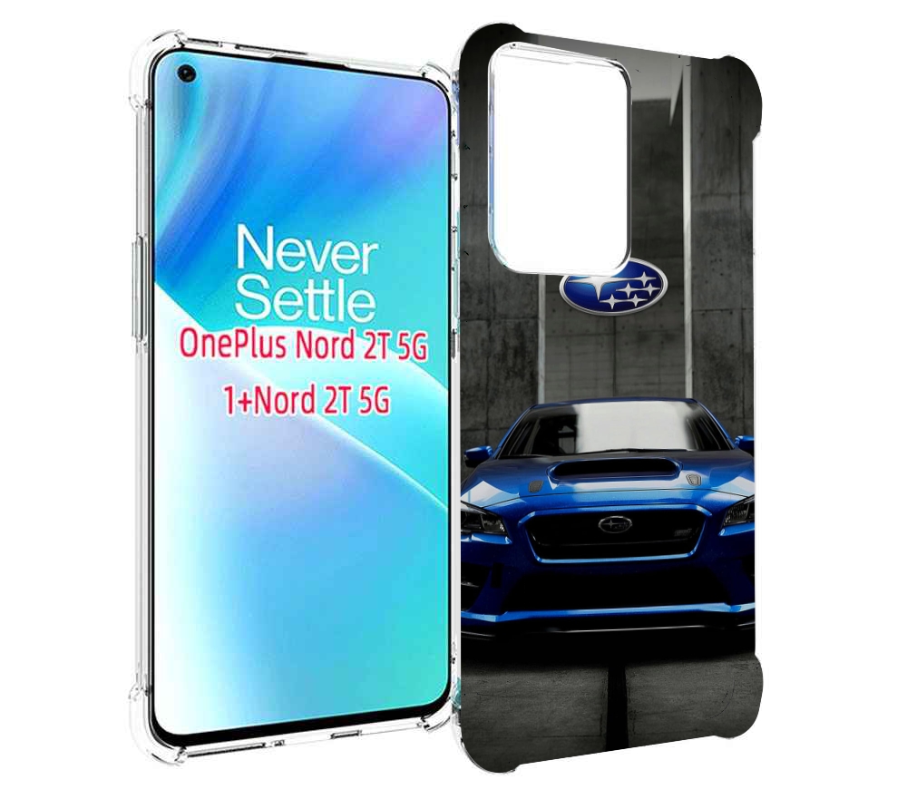 

Чехол MyPads subaru 1 мужской для OnePlus Nord 2T, Прозрачный, Tocco