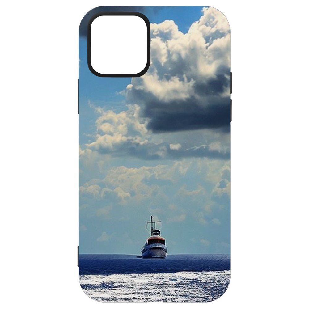 

Чехол-накладка Софт Море для iPhone 12, Черный
