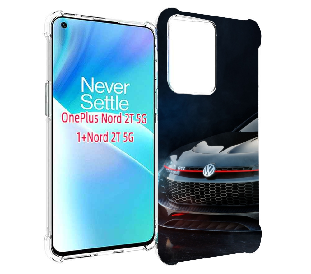 

Чехол MyPads volkswagen 2 мужской для OnePlus Nord 2T, Прозрачный, Tocco
