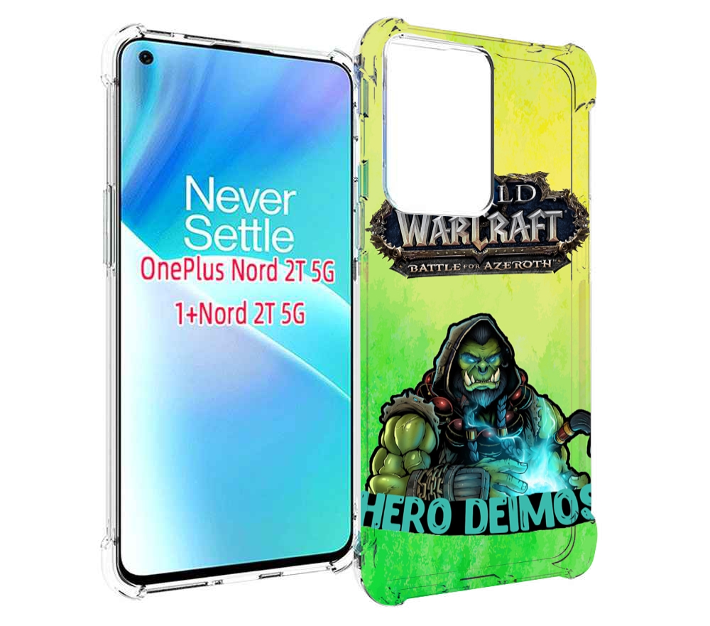 

Чехол MyPads world-of-warcraft мужской для OnePlus Nord 2T, Прозрачный, Tocco