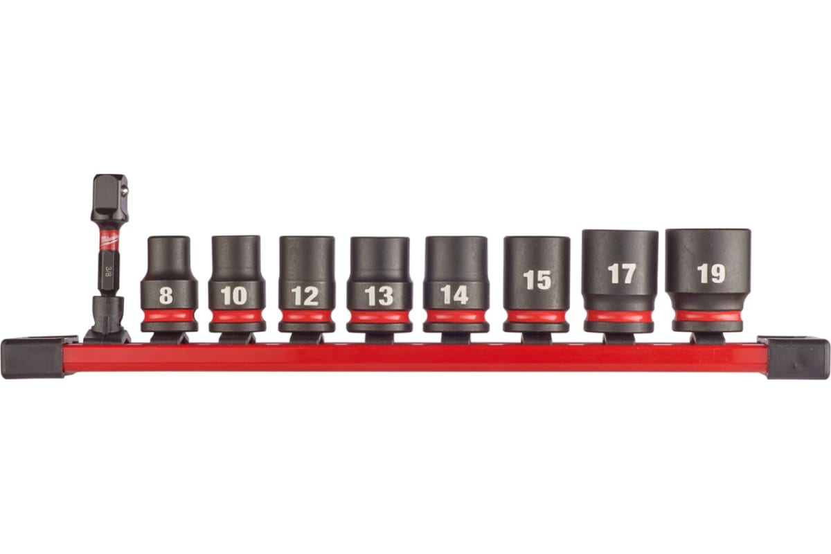 Набор торцевых головок Milwaukee SHOCKWAVE 3/8