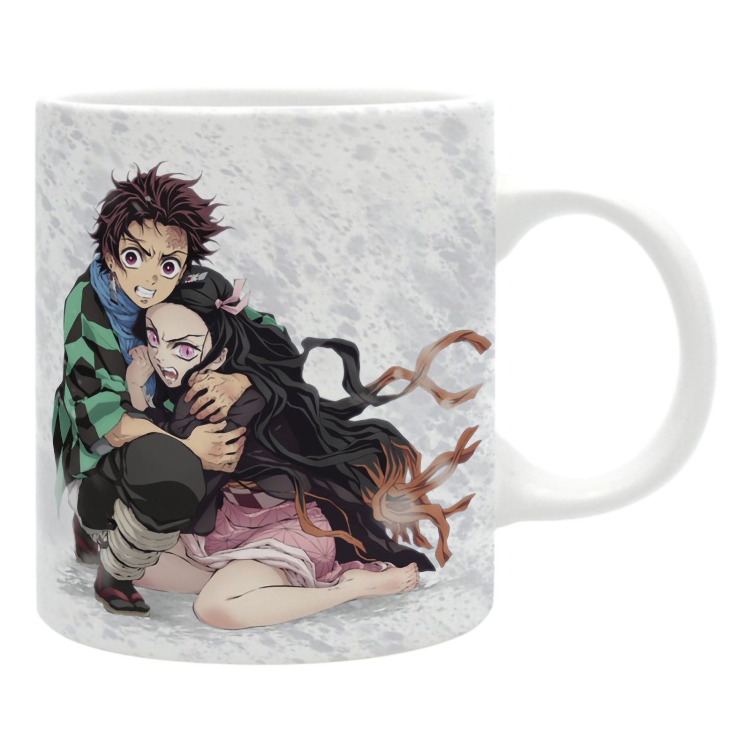 фото Кружка abystyle demon slayer mug 320 ml tanjiro & nezuko subli matte x2 abymug739